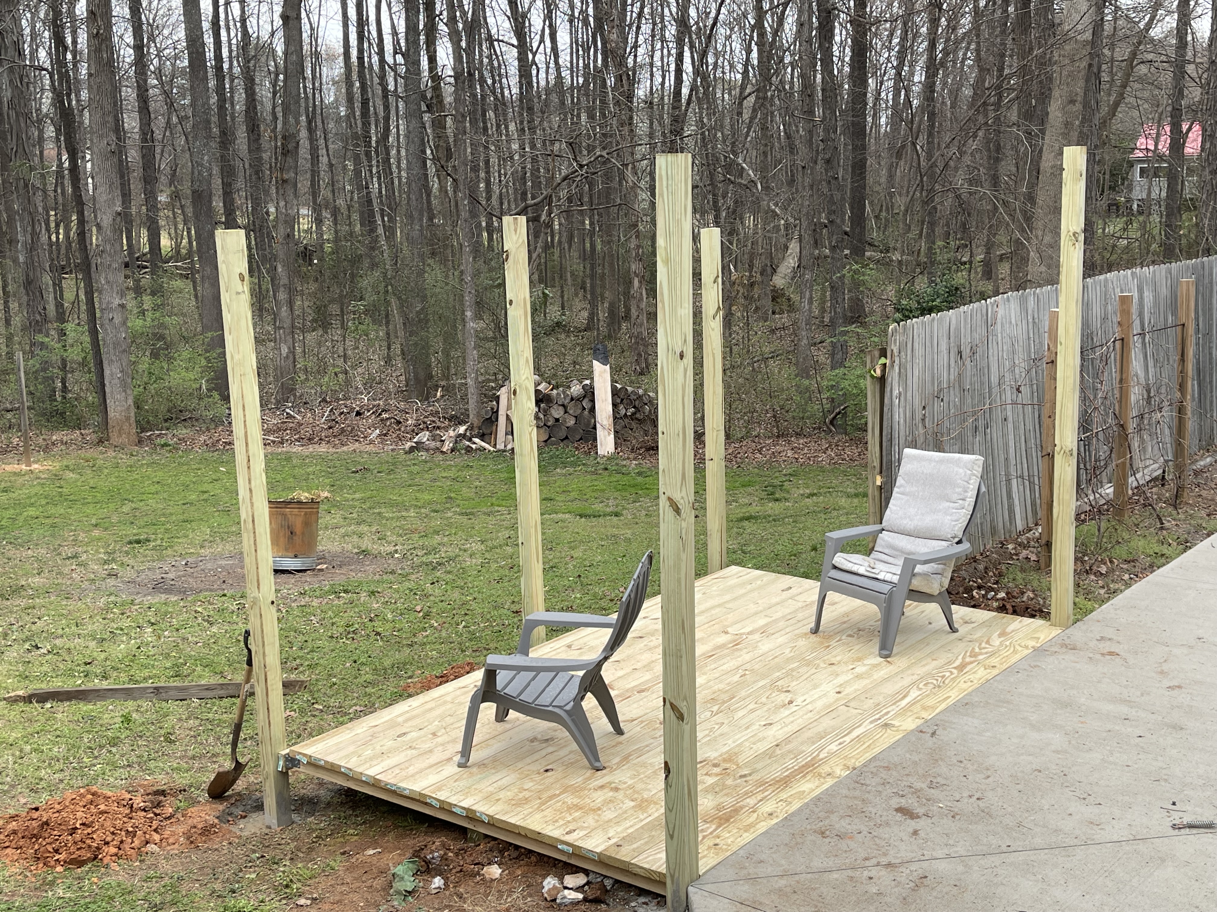 Backyard Deck Build